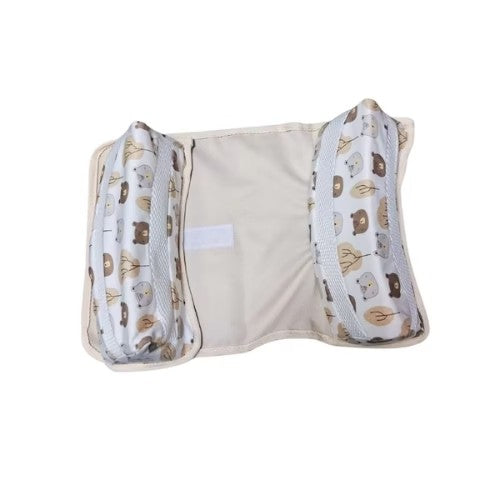 0meses+ Beige con Ositos - Maternelle – Posicionador con Respiraderos