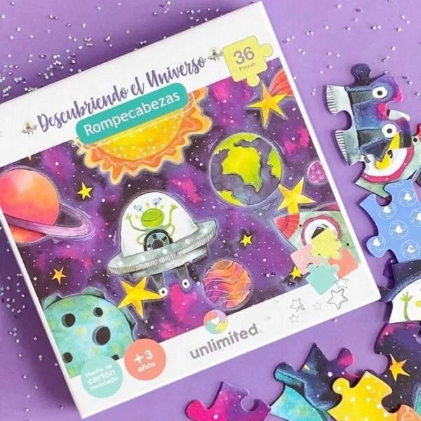 Rompecabeza Descubriendo el Universo (3 Años+) - Unlimited
