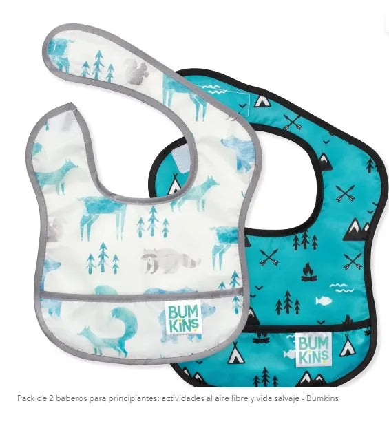 Starter Bibs - 3 a 9 Meses - Montañas - Bumkins