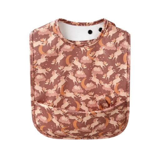 Babero Impermeable - Unicorn Moonlight - 6 Meses a 3 Años - Parentise