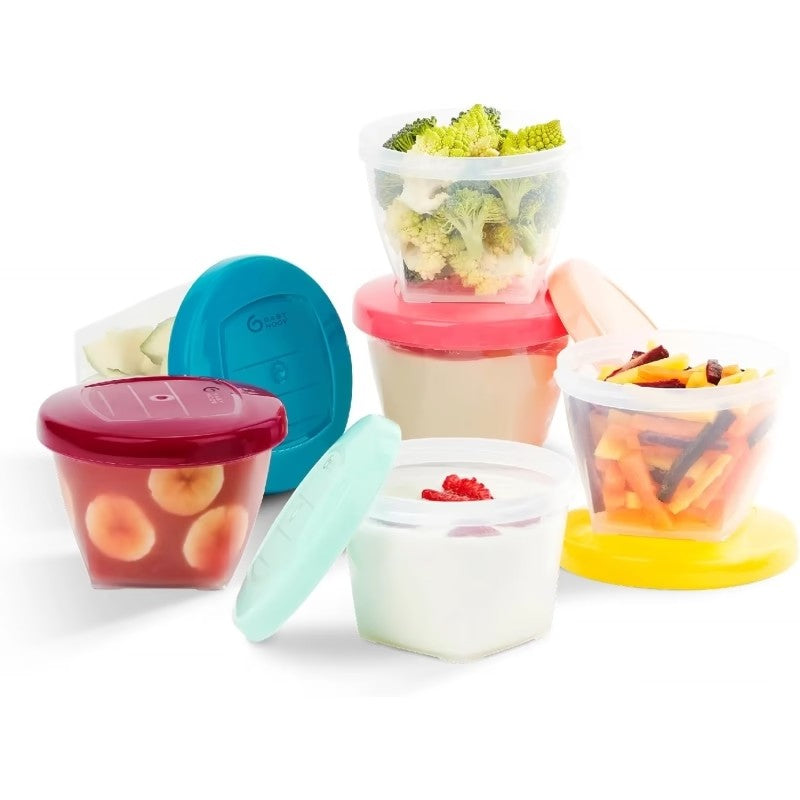 Baby Bowls - 6 X 180ml. - Babymoov