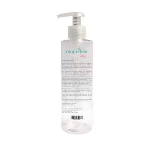 Baño y Shampoo 2 en 1 - Mom2Bee