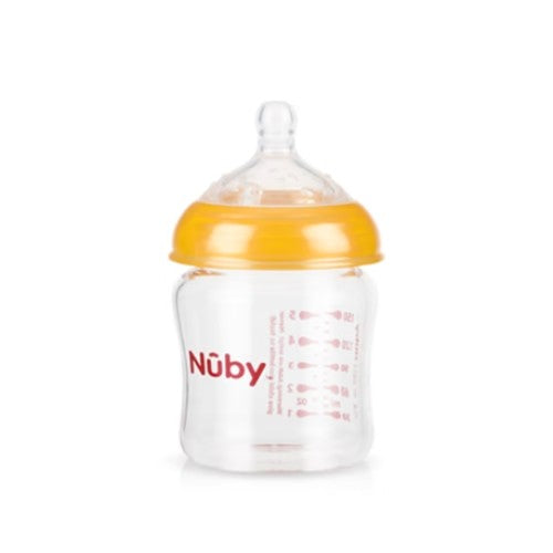 Biberón - Natural Touch - Amarillo - Nuby