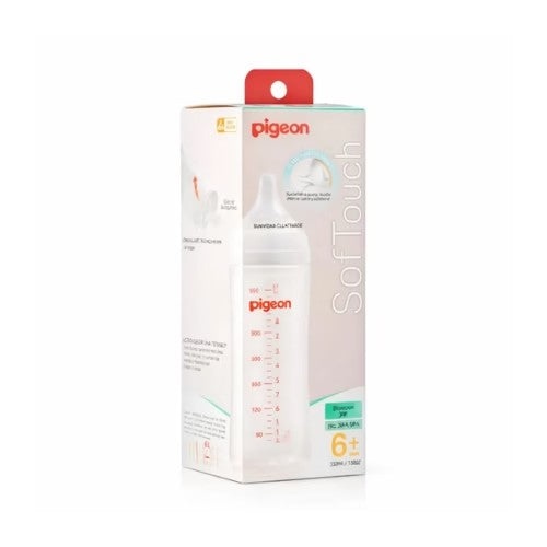 Biberón Softouch 11oz - 6 Meses+ - Pigeon