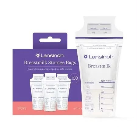 Bolsa de Almacenamiento de Leche Materna - 100UNID - Lansinoh
