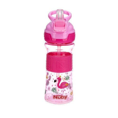 Botella Sport 360ml - Rosa Flamenco - Nuby