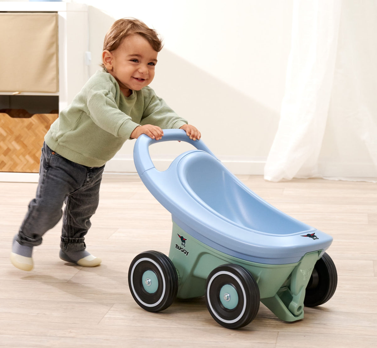 Bugy 3-in-1 Baby Walker Andador y Coche de Muñeca - Big