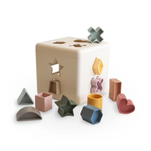 Caja Clasificadora de Formas - Perla (10 Meses+) - Mushie