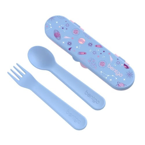 Cubiertos con Estuche - Galaxia - Bentgo