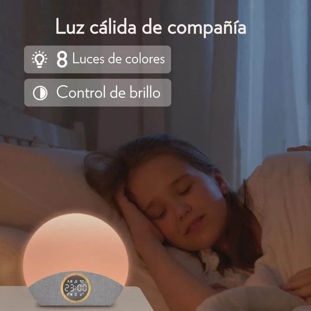 Despertador Inteligente con Luz de Amanecer - Cuenta Ovejas