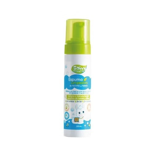 Espuma Limpiadora de Rostro y Manos - 200ml - Salvy Natural