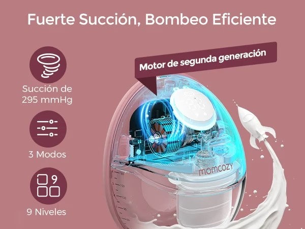 Extractor de Leche Individual Manos Libres - M6 - Momcozy