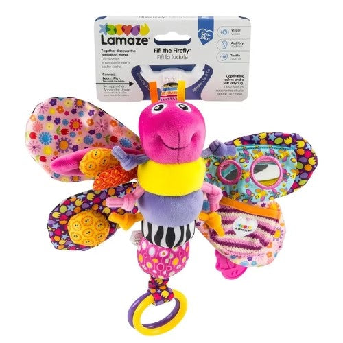Juguete de Estimulación Sensorial - Mariposa Fifi (0 Meses - 4 Años) - Lamaze