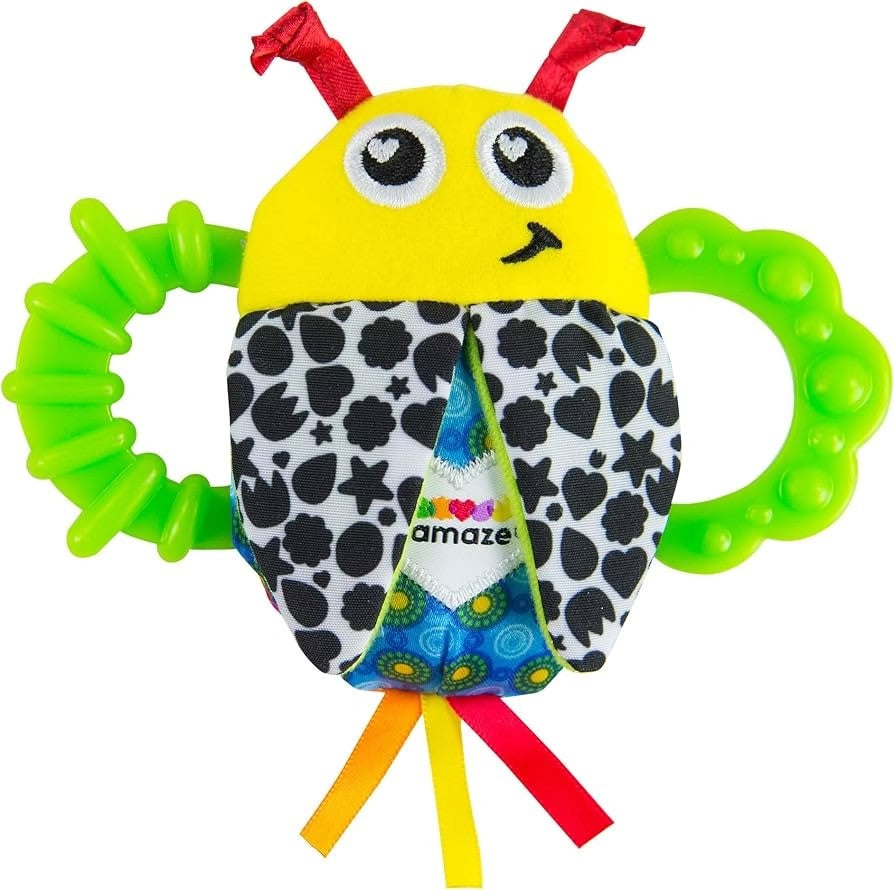 Juguete de Estimulación Sensorial - Sonajero (0 Meses - 4 Años) - Lamaze