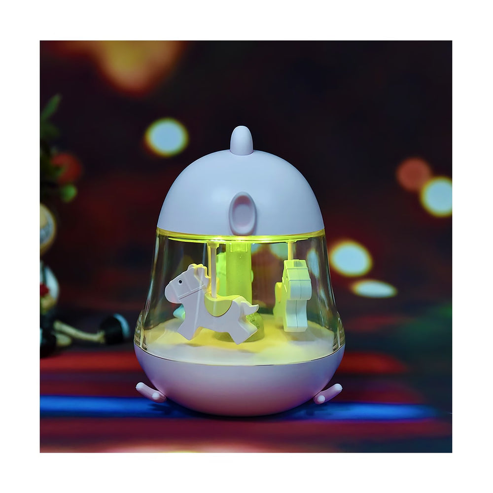 Lampara Led Musical – Carrusel Rosado - Imagen Casa