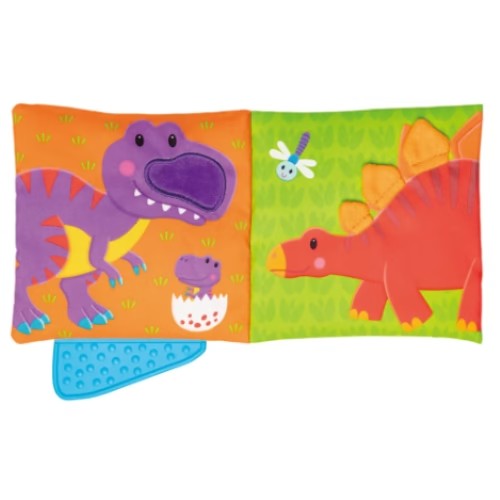 Libro Sensorial Mordedor - Dinosaurio (0 Meses - 1 Año) - Galt