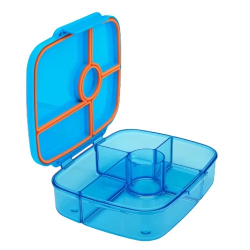 Lonchera Bento Box Go - 5 Divisiones - Miami Blue - Yumbox