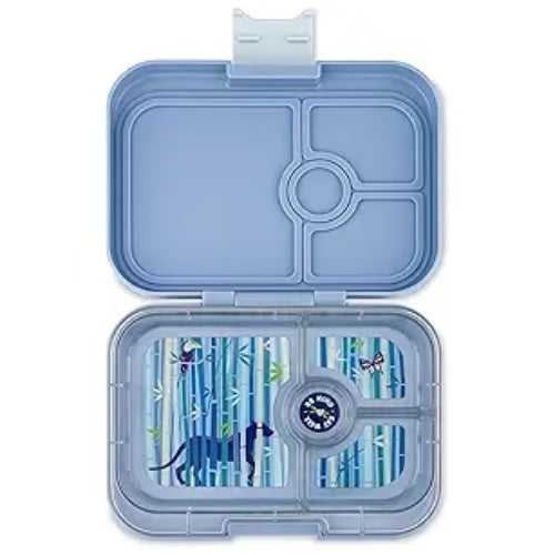 Lonchera Bento Tapas - Azul Feliz - 4 Divisiones - Yumbox