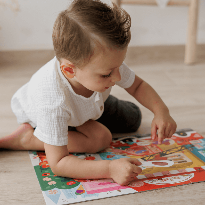 Secret Puzzle - Los Bomberos (3 Años+) - Ludattica