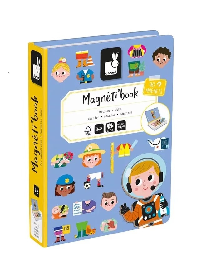 Magnetic Book - Oficios - Janod