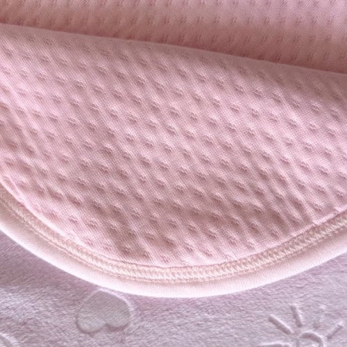 Manta Reversible Plush Bebé - Baby Jiraffe Lila - Wawa Pima