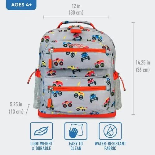 Mochila Escolar - Camiones - Bentgo