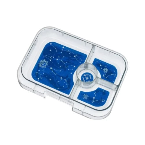 Panino 4 Divisiones - Zodiac Tray - Turquesa - Yumbox