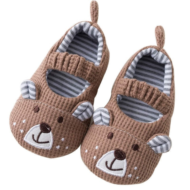 Pantuflas Media Estacion - Oso Marron - The Baby Spot