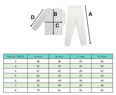 Pijama Algodón Pima - Lazos - Mint Mint