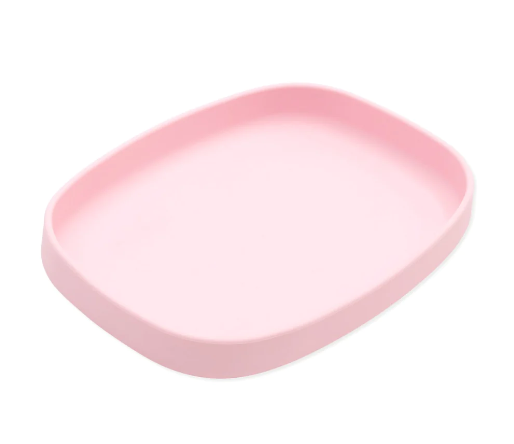 Plato Bandeja con Succión - Rosado - Bumkins