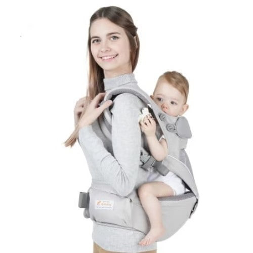 Portabebé con Asiento - Azul - Aimama