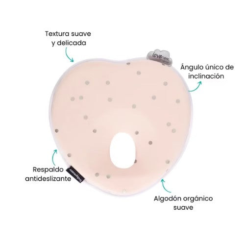 Protector de Cabeza Ergonómico - Rosa - Babymoov