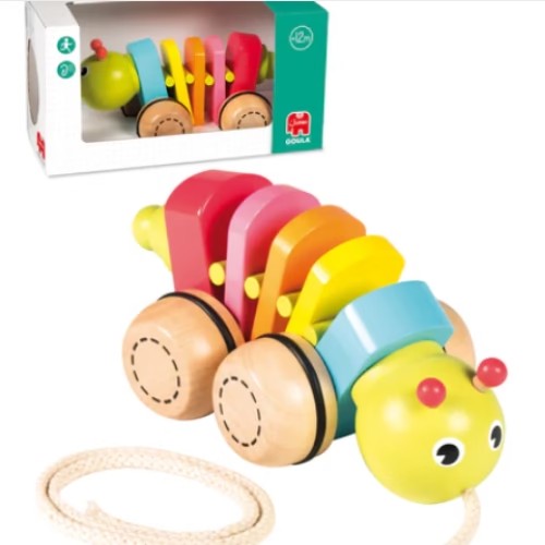 Pull - Along Caterpillar (1 Año+) - Goula