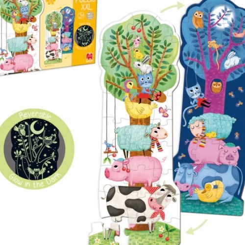 Puzzle XXL - Granja Día y Noche (3 Años+) - Goula