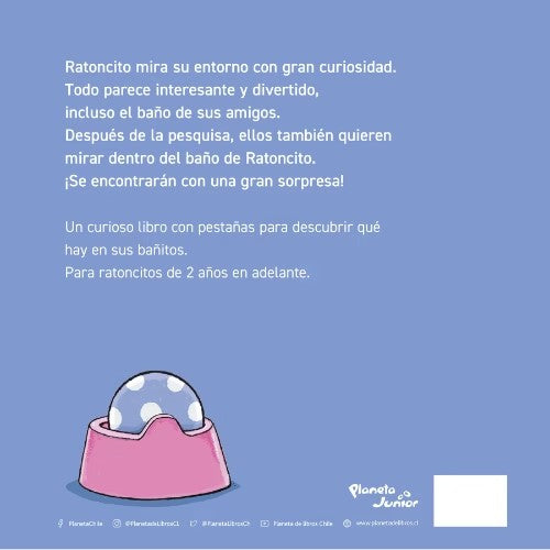 ¿Qué Haces en tu Bañito? - Planeta Junior (Con Pestañas) - Grupo Planeta