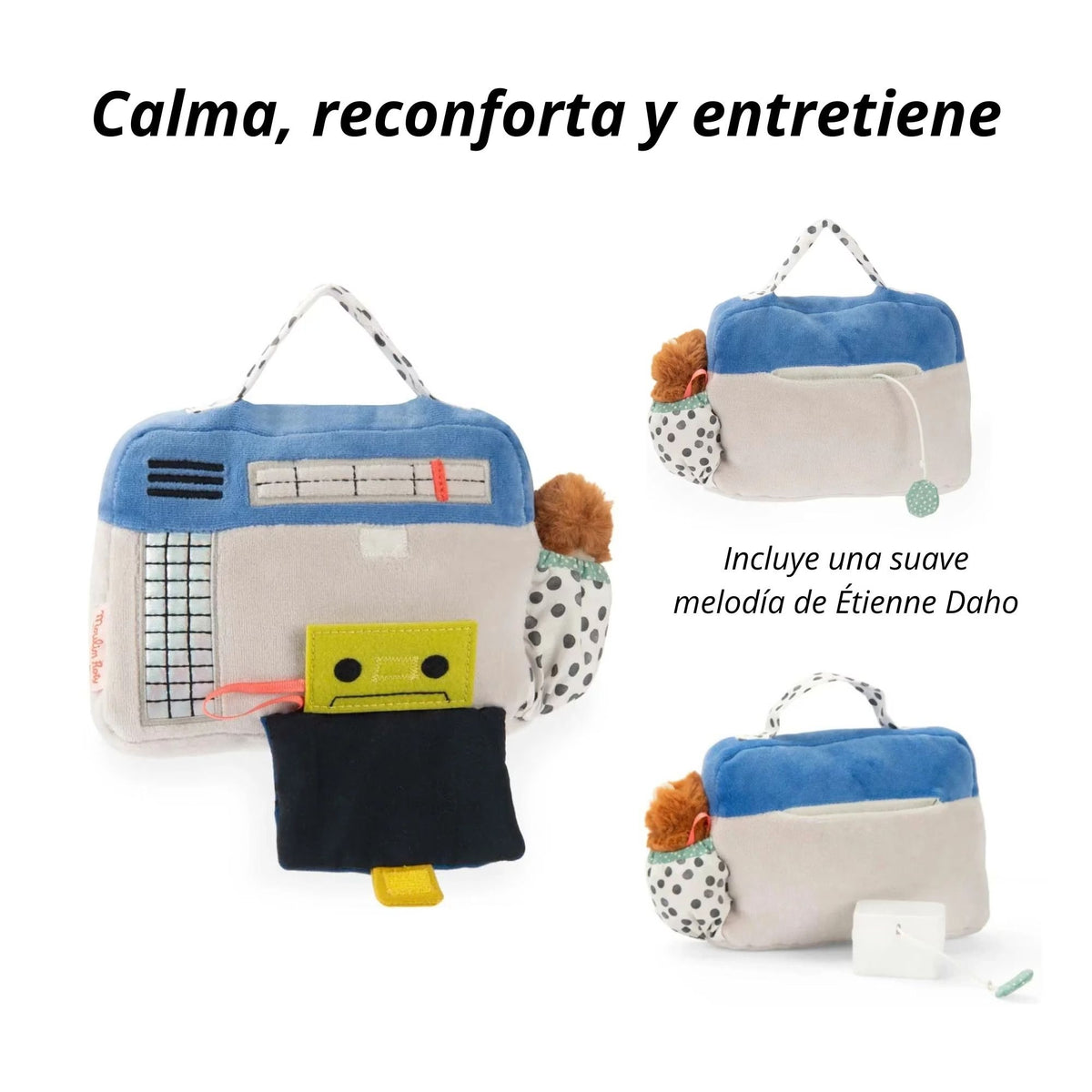 Radio Cassette Musical Puce & Pilou - Moulin Roty