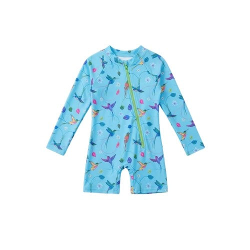 Ropa de Baño Enterizo - Colibríes - Talla 2 - UV Store