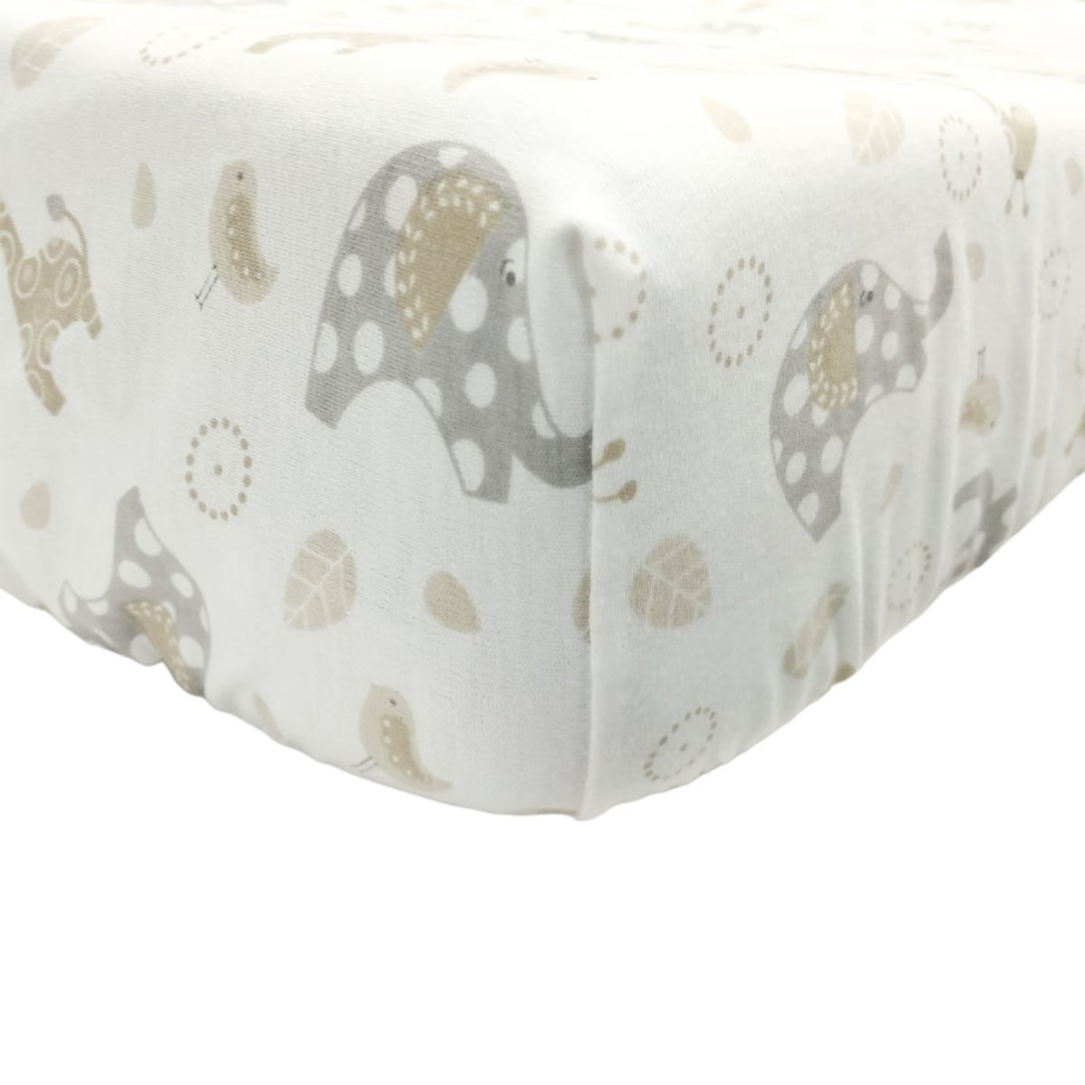 Sábana Bajera BB 100% Algodón x2 Dorado/Gris - Blauhouse