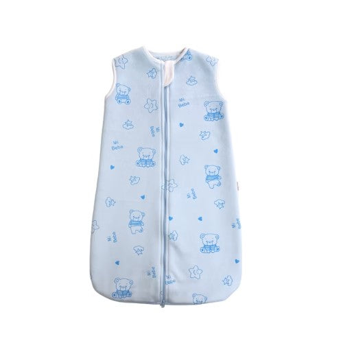 Saco de Dormir - Invierno - Baby Bear Skyblue (6 a 12 Meses) - Wawa Pima
