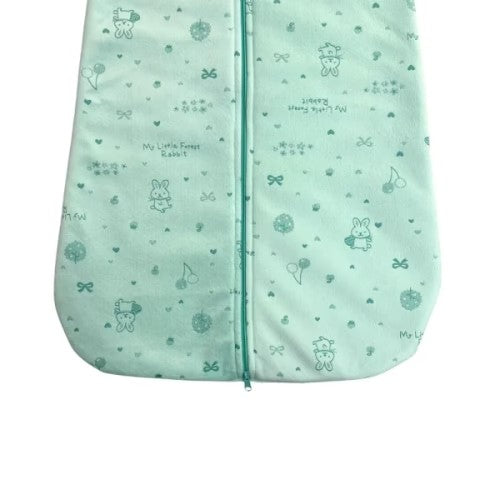 Saco de Dormir - Invierno - Bunny Green Winter (6 a 12 Meses) - Wawa Pima