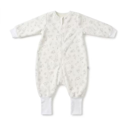 Saco de Dormir - Plush con Carnerito - Blanco/Lila 12 a 24 Meses - Wawa Pima