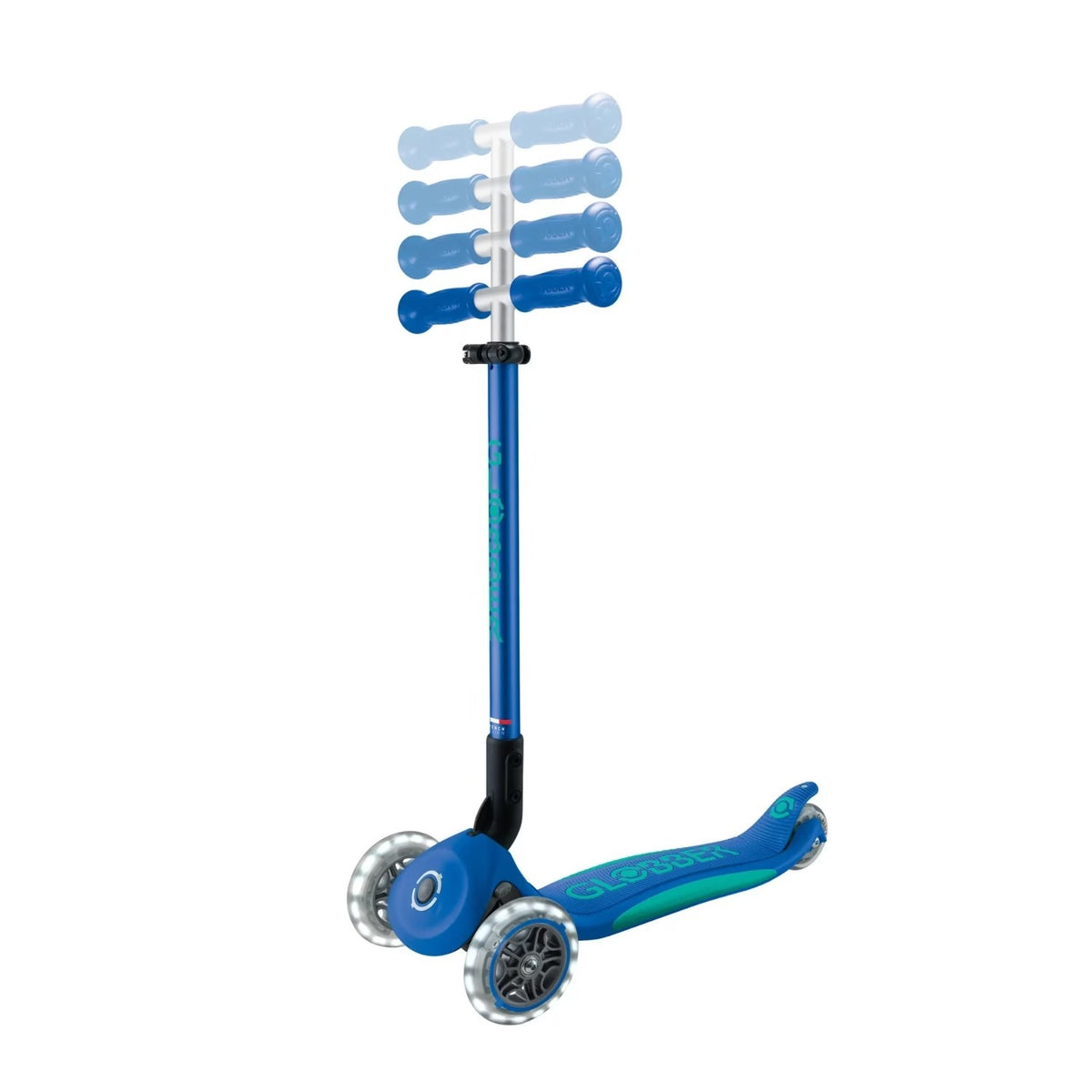 Scooter Elite Plegable Plus LED - Azul - Globber