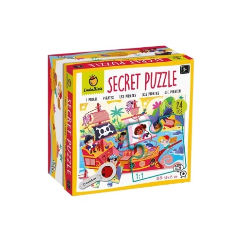 Secret Puzzle - Los Piratas (3 Años+) - Ludattica