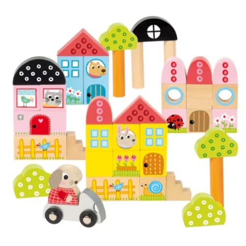 Set de Construcción - 40 Piezas (1 Año+) - Goula