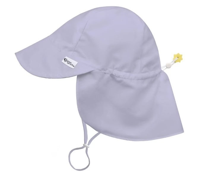 Sombrero con Solapa - Lavanda 0-6 Meses - Green Sprouts