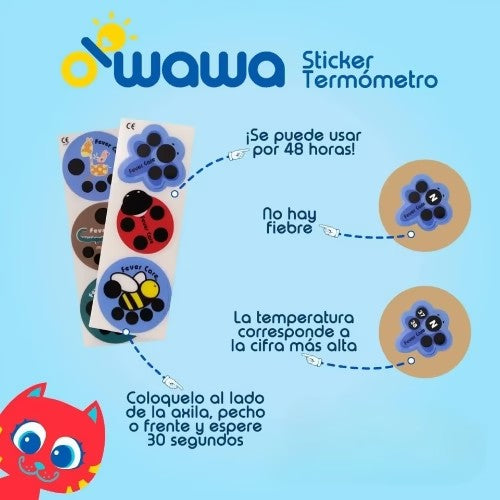 Termómetro Stickers - Owawa