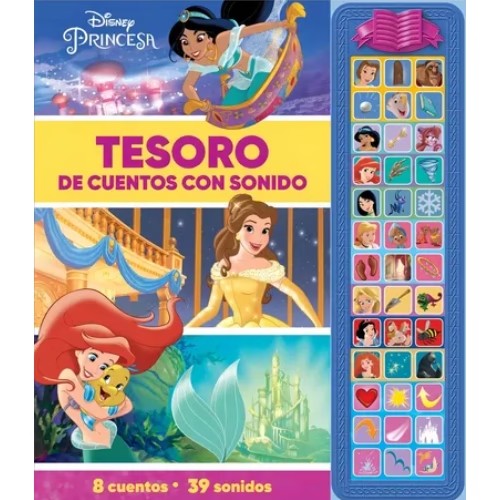 Tesoro de Cuentos con Sonido - Disney Princesa - Eurosur Books