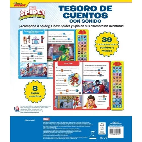 Tesoro de Cuentos con Sonido - Spidey y sus Sorprendentes Amigos - Eurosur Books