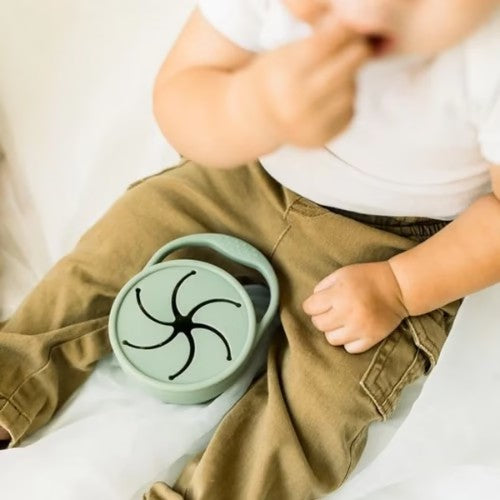 Vaso Snack Anti Caída - Sage - Parentise