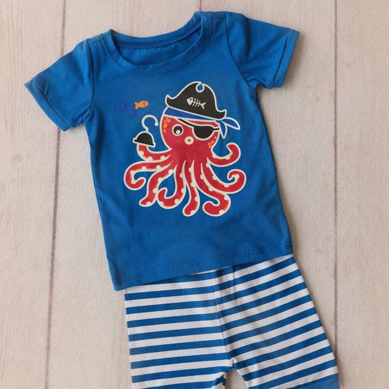 Pijama de Verano - Pulpito Pirata - Petit Momo